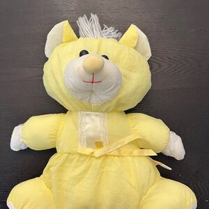 Vintage Puffalump Style Nylon Stuffed Animal (6-14 in)